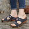 Frances | bequeme orthopädische Sandalen mit Blumenmuster