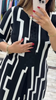 Lia™ | Stilvolles Kleid mit auffälligem geometrischem Muster