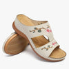 Frances | bequeme orthopädische Sandalen mit Blumenmuster
