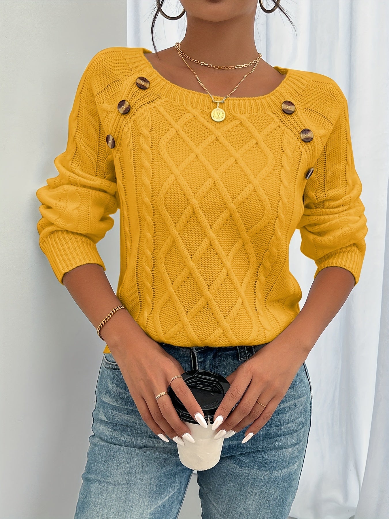 Camille™ | Zeitloser Damenpullover mit legerem Look