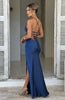 Jocelyn | Elegantes seidiges Satin Maxikleid