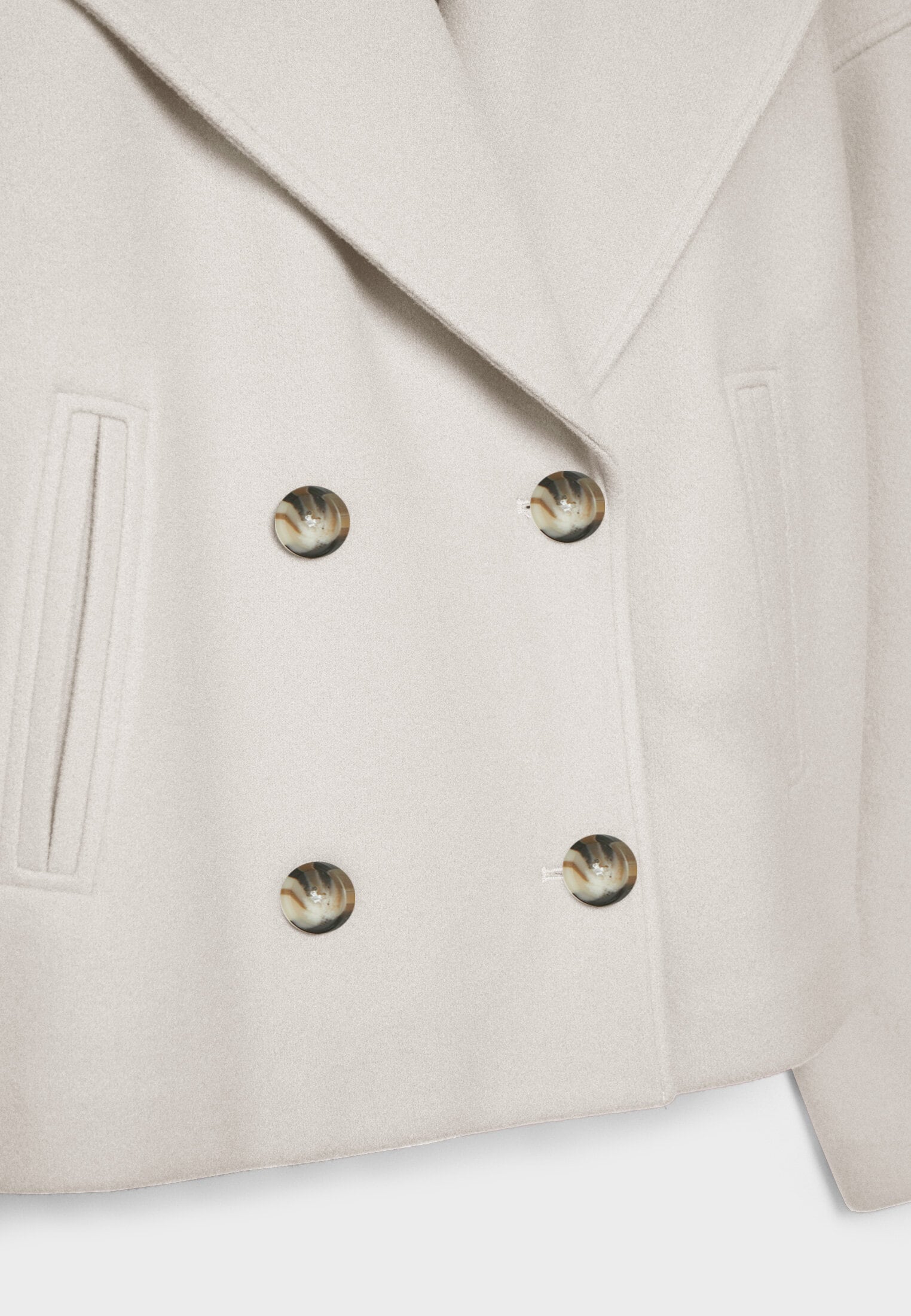 Vespera™ – Kurzgeschnittener Wollmantel für Damen