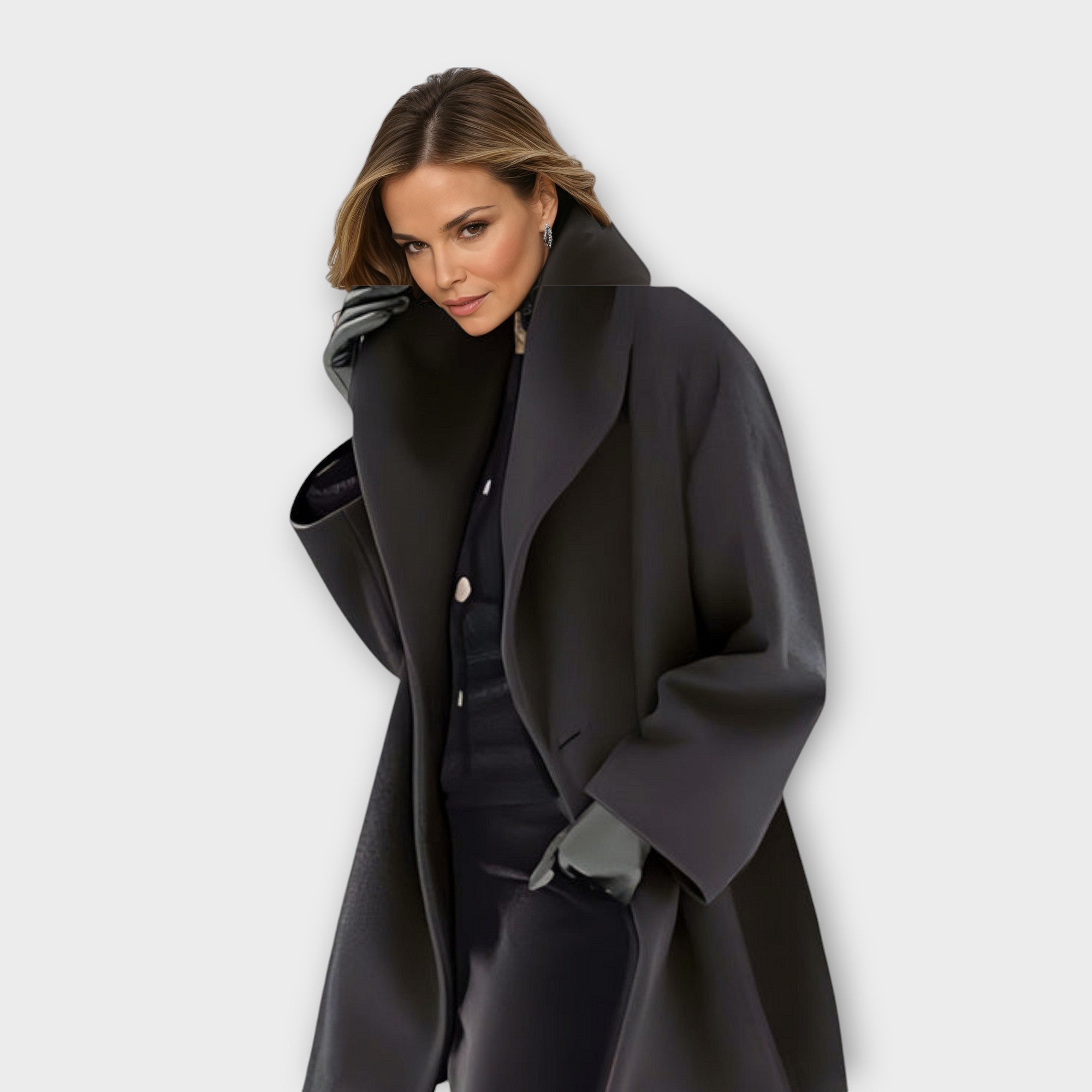 Jannah | Elegante Übergangsjacke aus Wolle