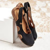 Jeni | Flache Damensandalen mit Stütze