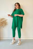 Tilda™ | Trendiges Strick-Ensemble - Grün / XS