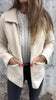 Zoe™ | Zeitlose Strickjacke - Weiß / S