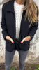Zoe™ | Zeitlose Strickjacke - Schwarz / S
