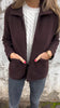 Zoe™ | Zeitlose Strickjacke - Braun / S