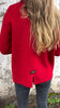 Zoe™ | Zeitlose Strickjacke - Rot / S