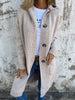Criselda | Stilvoller langer Strickcardigan