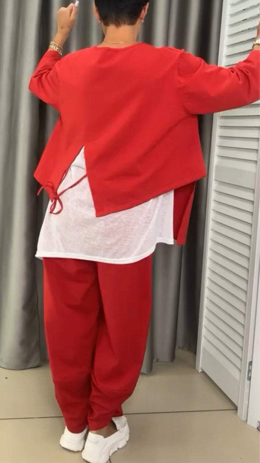 Elvera | Bequemes Damen-Set mit Top & Hose