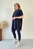 Tilda™ | Trendiges Strick-Ensemble - Dunkelblau / XS