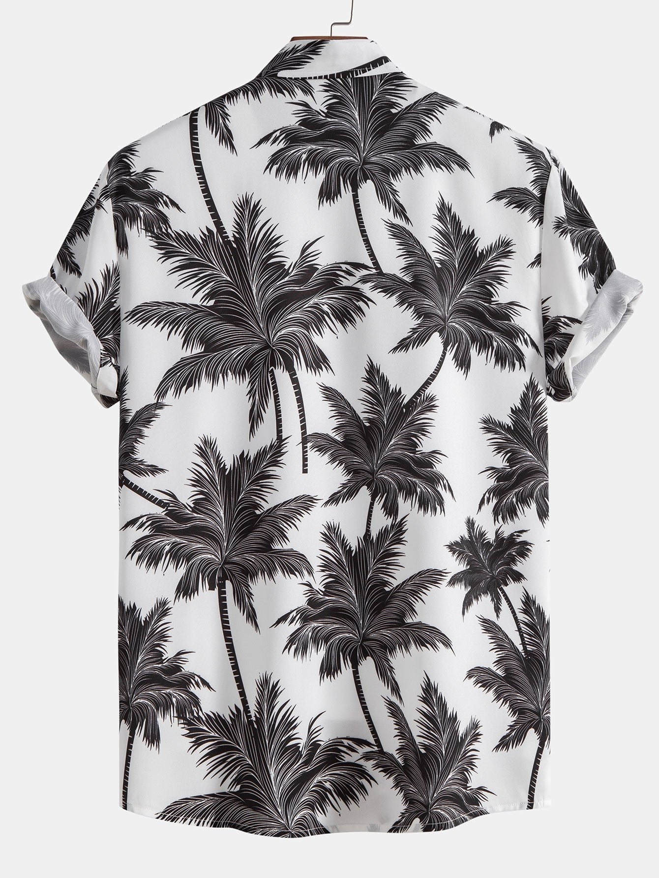 Bradly | Hemd mit Palmenprint und stylische Badeshorts
