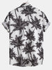 Bradly | Hemd mit Palmenprint und stylische Badeshorts