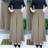 Nina™ | Elegante Weitbeinhose - Braun / XS