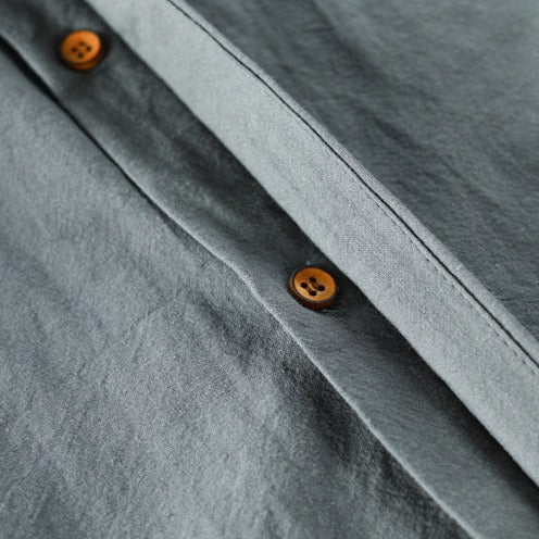 Ryu™ | Klassisches Katana-Hemd - Marineblau / S