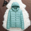 NordicBreeze™ - Wetterfeste Daunenjacke - Damenjacke - Türkis / S