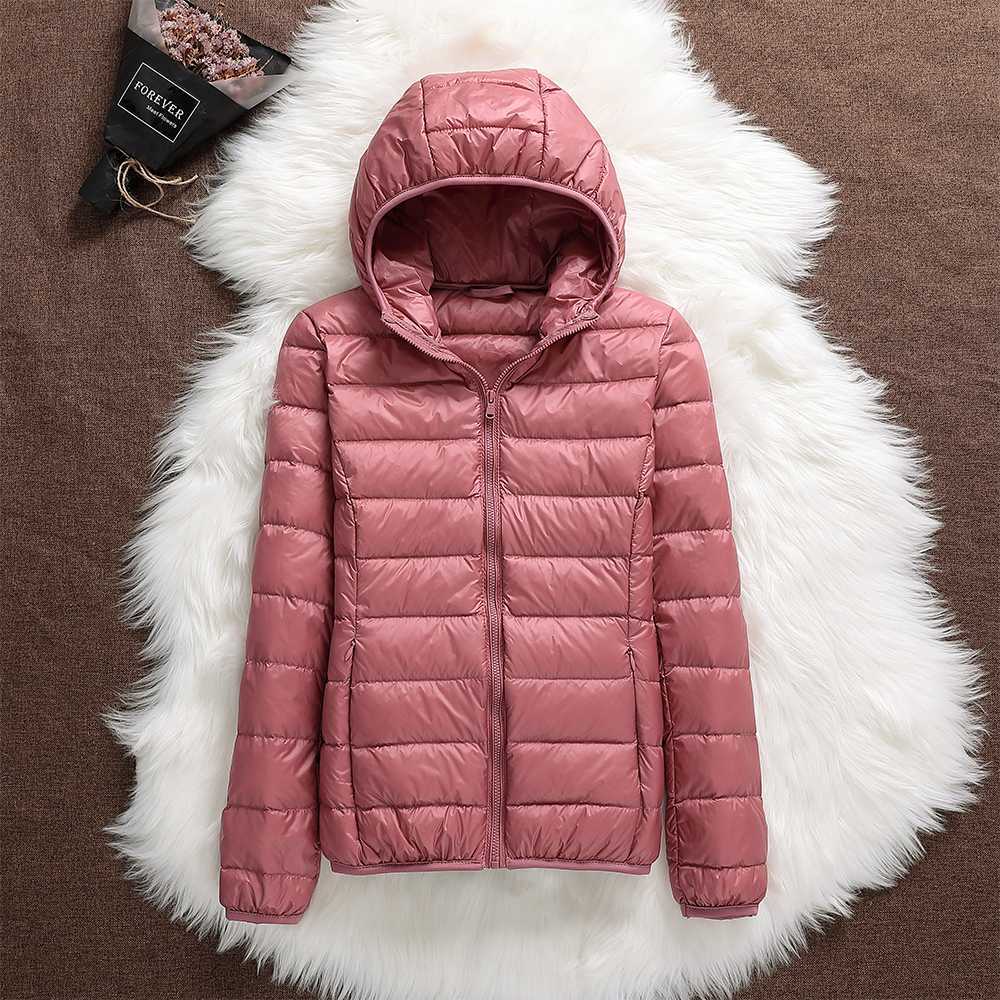 NordicBreeze™ - Wetterfeste Daunenjacke - Damenjacke - Rosa / S