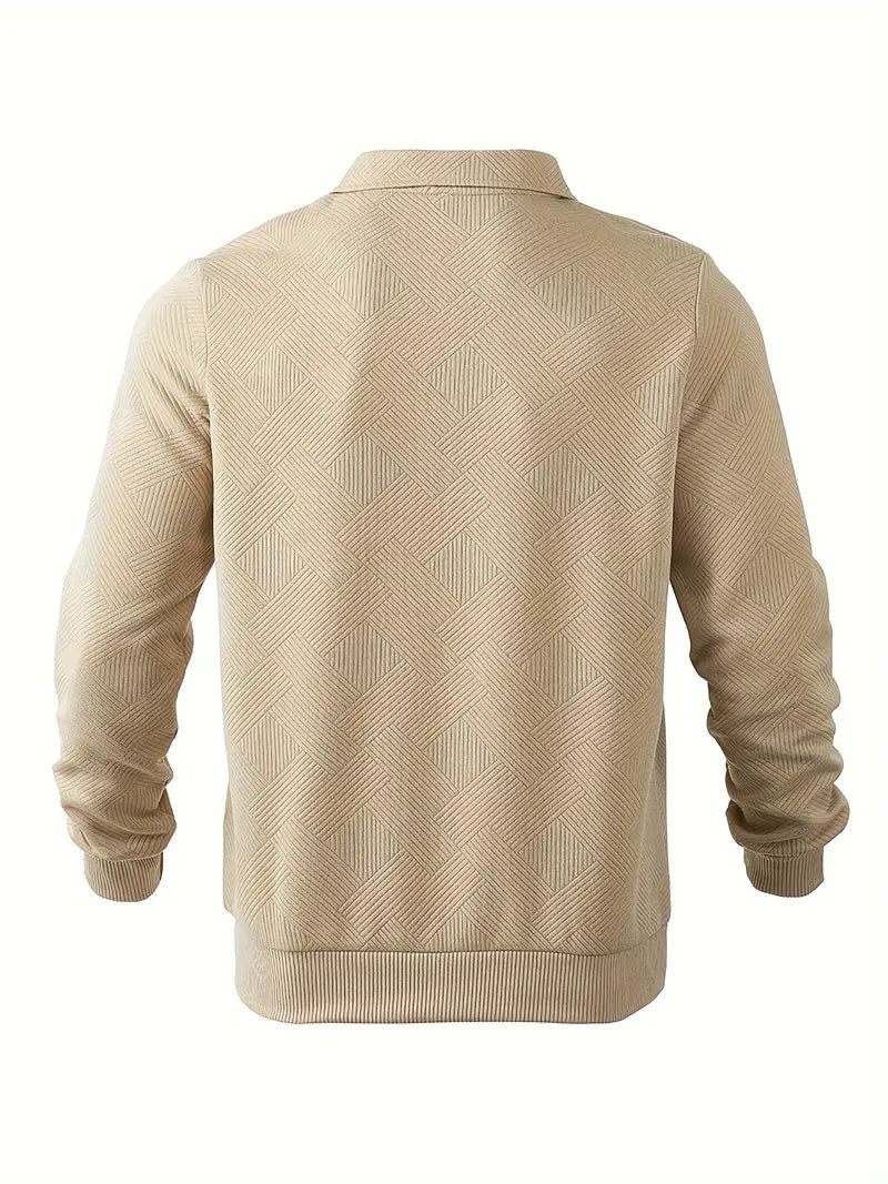 William™ | Vintage Pullover mit Reißverschluss