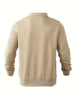 William™ | Vintage Pullover mit Reißverschluss