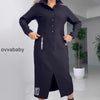 Nea | Langarmkleid mit Schlitz
