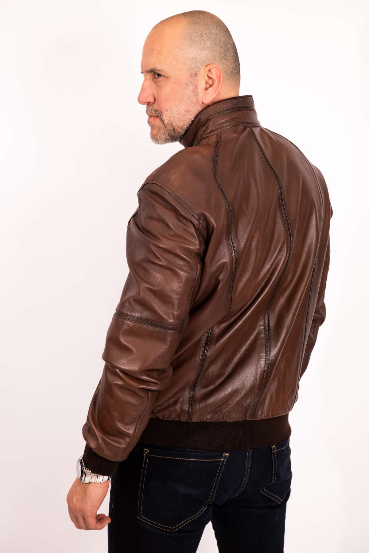 Danny | Herren-Bomberjacke aus Leder