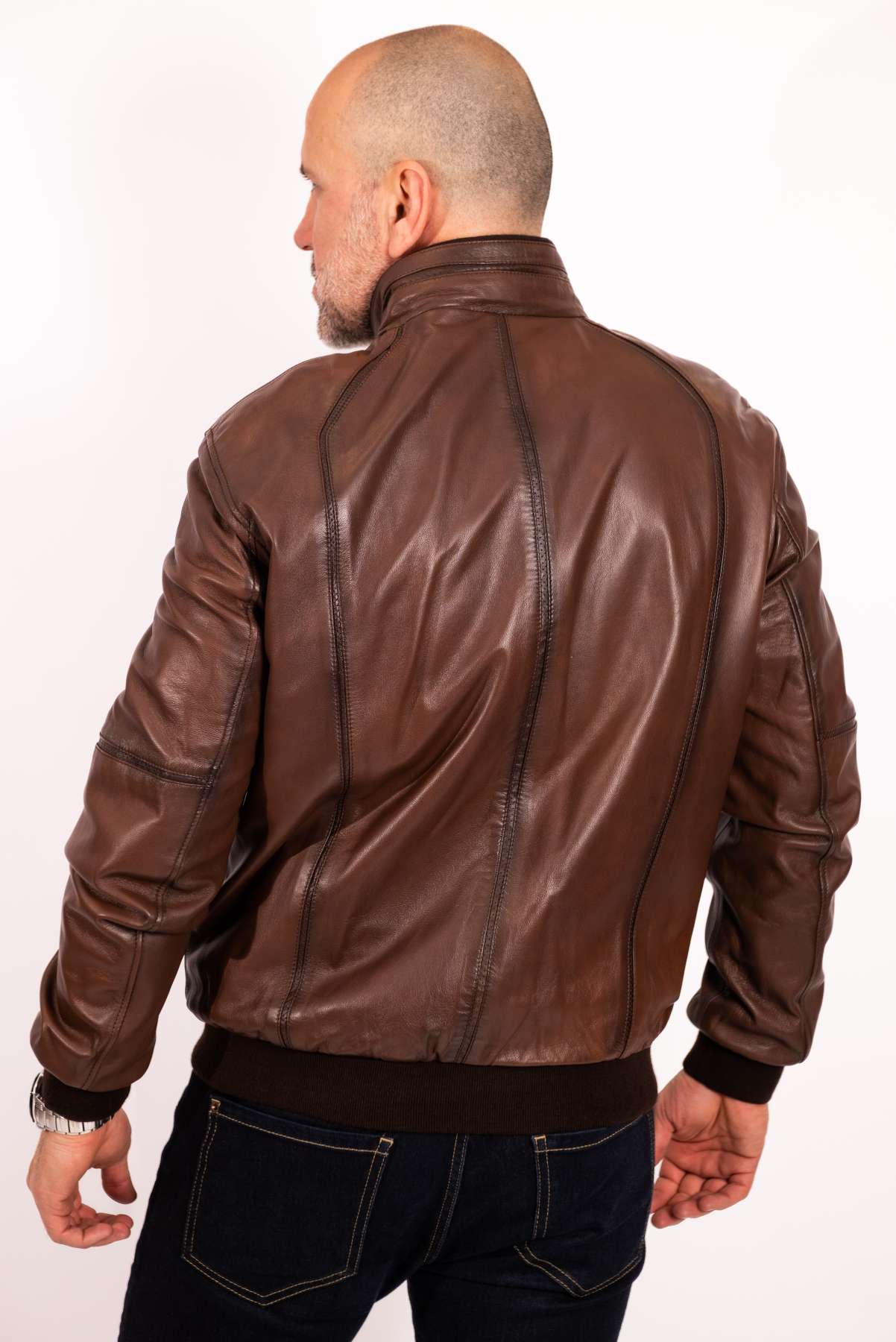 Danny | Herren-Bomberjacke aus Leder