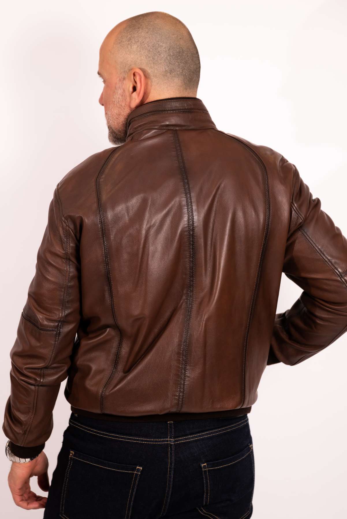 Danny | Herren-Bomberjacke aus Leder