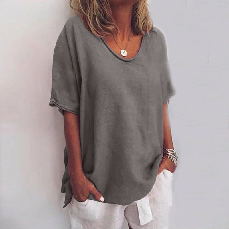 Abelina | Lässige lockere Bluse für den Alltag