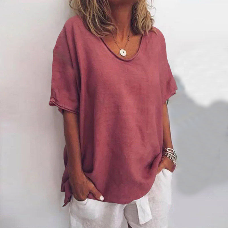 Abelina | Lässige lockere Bluse für den Alltag