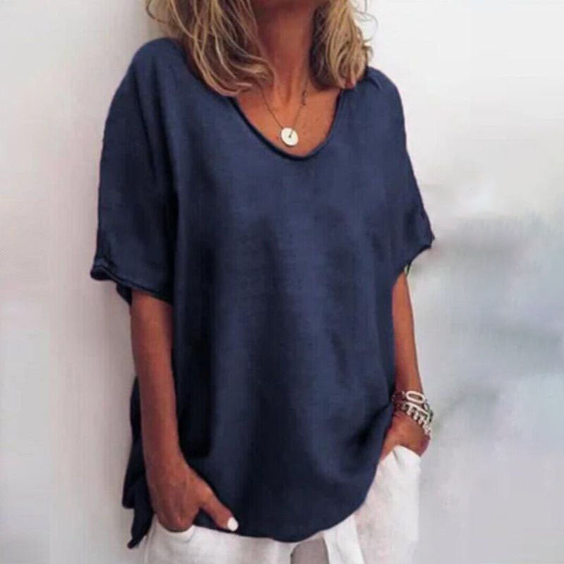 Abelina | Lässige lockere Bluse für den Alltag