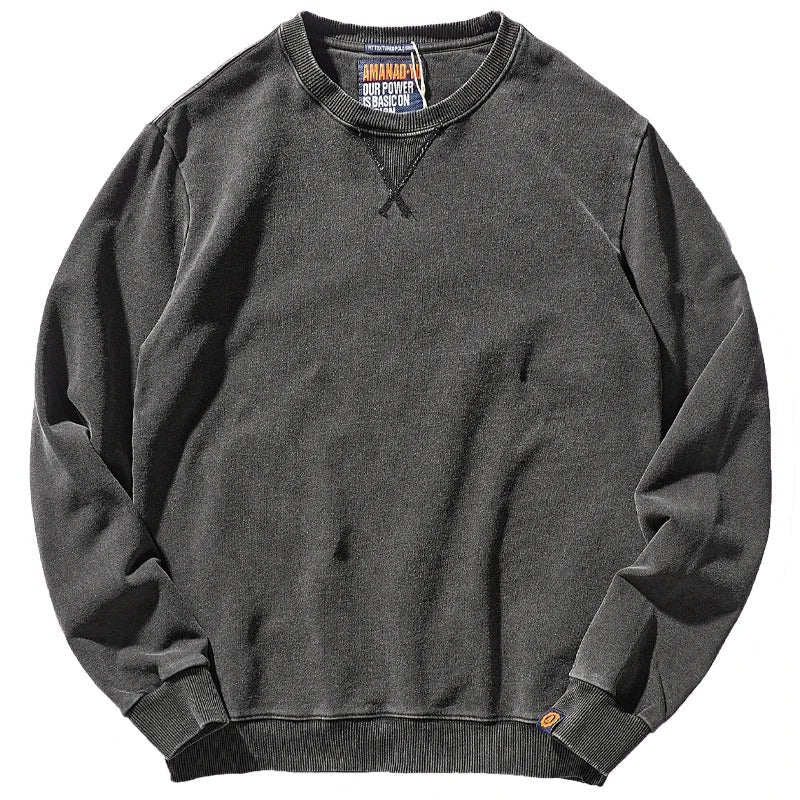 Ethan | Eleganter Baumwoll-Amerikanischer Pullover