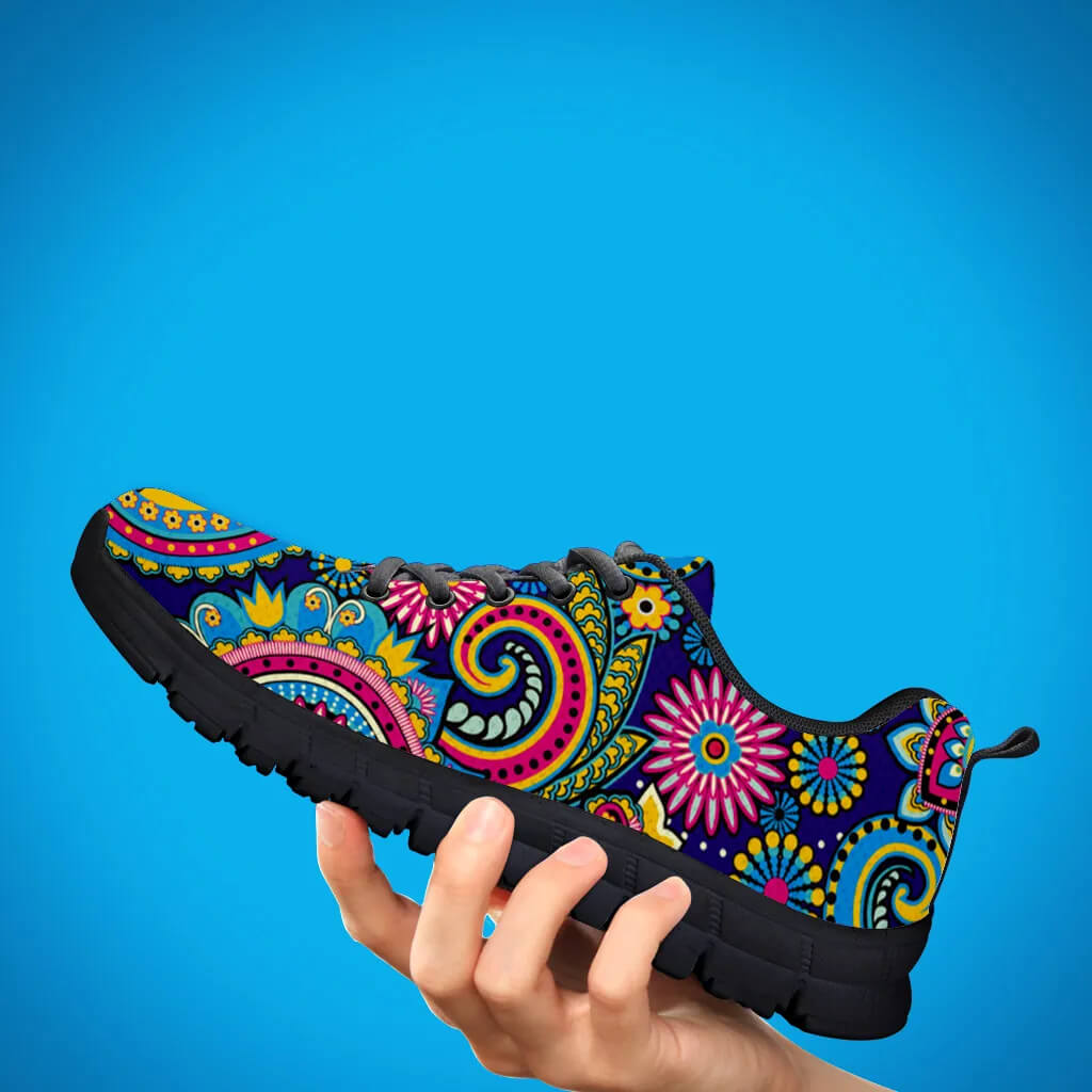 Morgiana | Trendige Turnschuhe mit lebendigem Muster für Damen