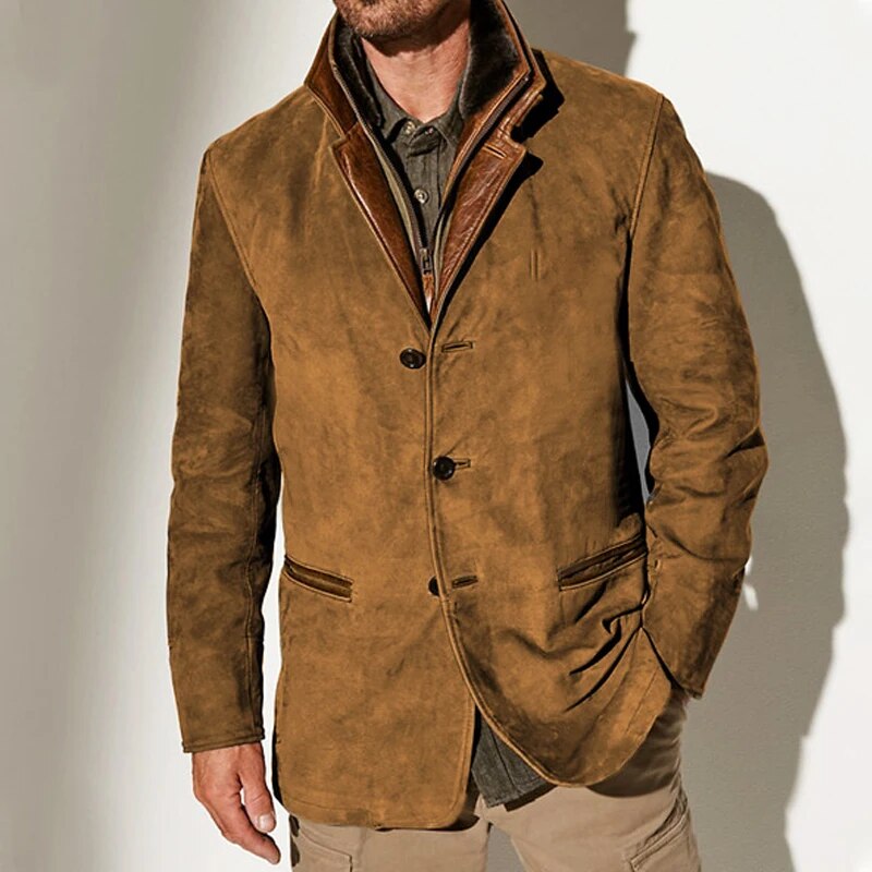 Moritz™ | Vintage Jacke - Hellbraun / S