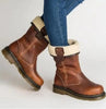 Sheena | Gefütterte Winterlederstiefel