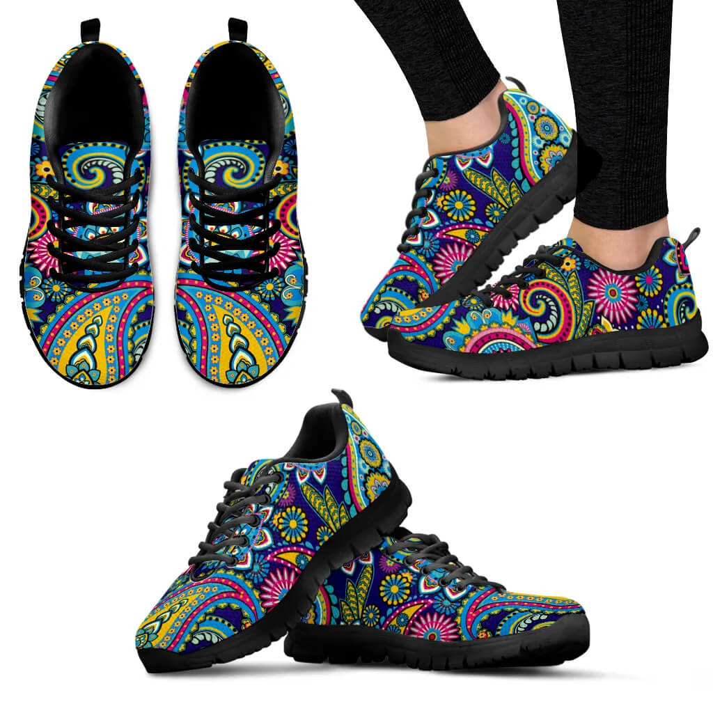 Morgiana | Trendige Turnschuhe mit lebendigem Muster für Damen