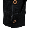 Astra - Denim Hemd - Schwarz / S