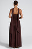Laura | Elegantes trägerloses Maxikleid für Damen