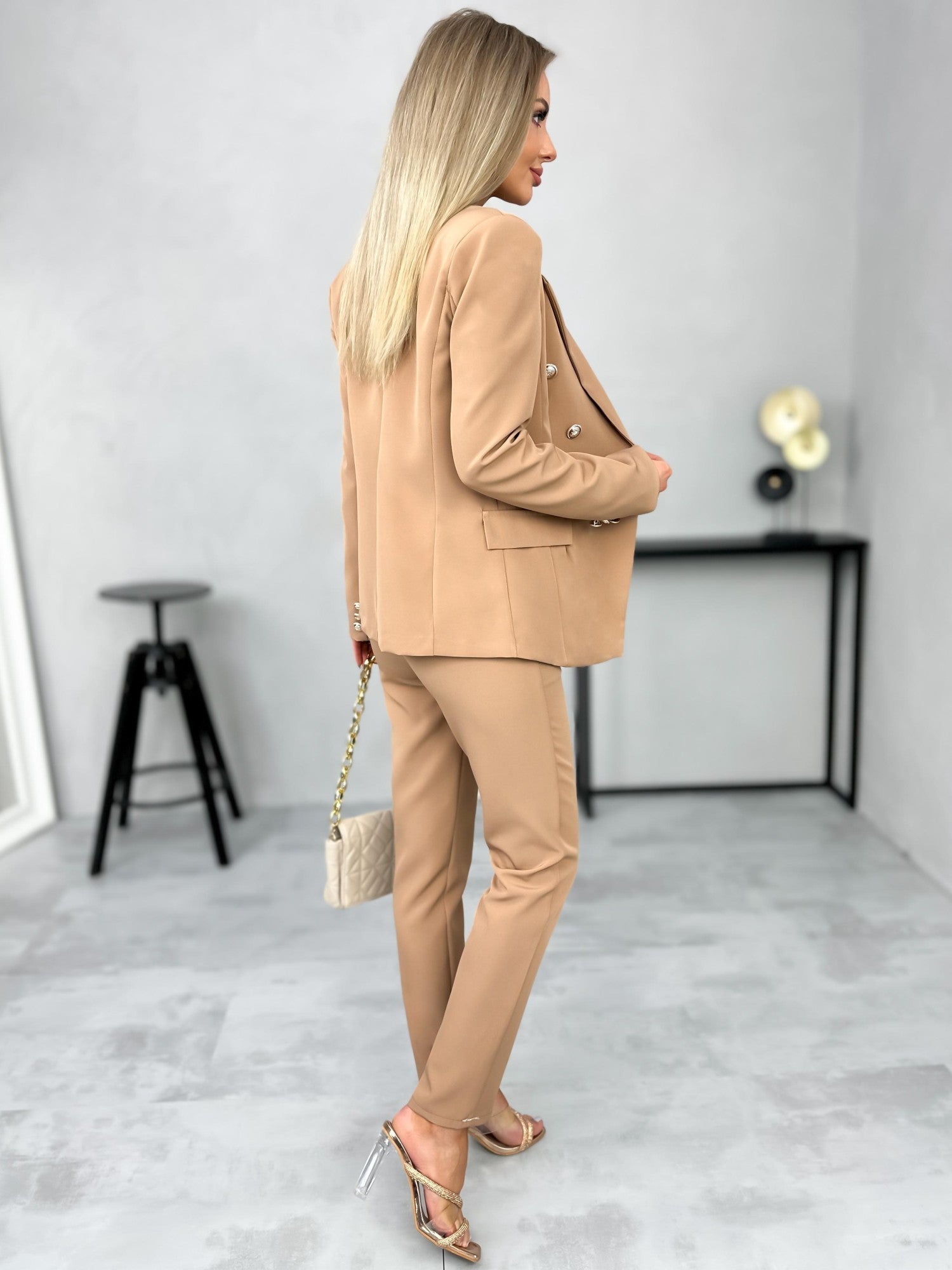 Amiyah | Damen-Slim-Anzug, klassisch & elegant