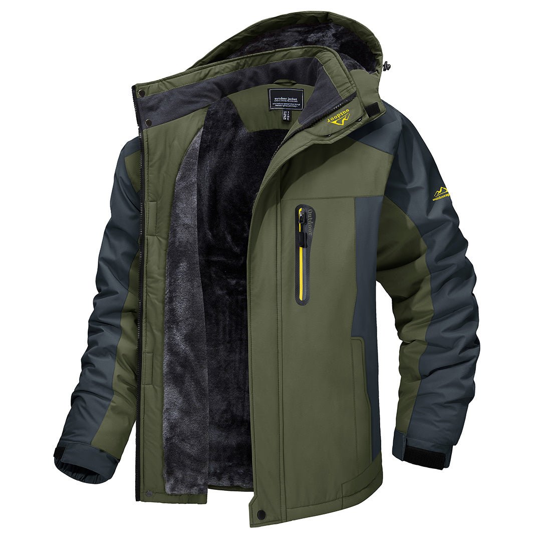 Theodore | Windbreaker und wasserdichte Jacke – Outdoor - Men's Jackets - Grün / S