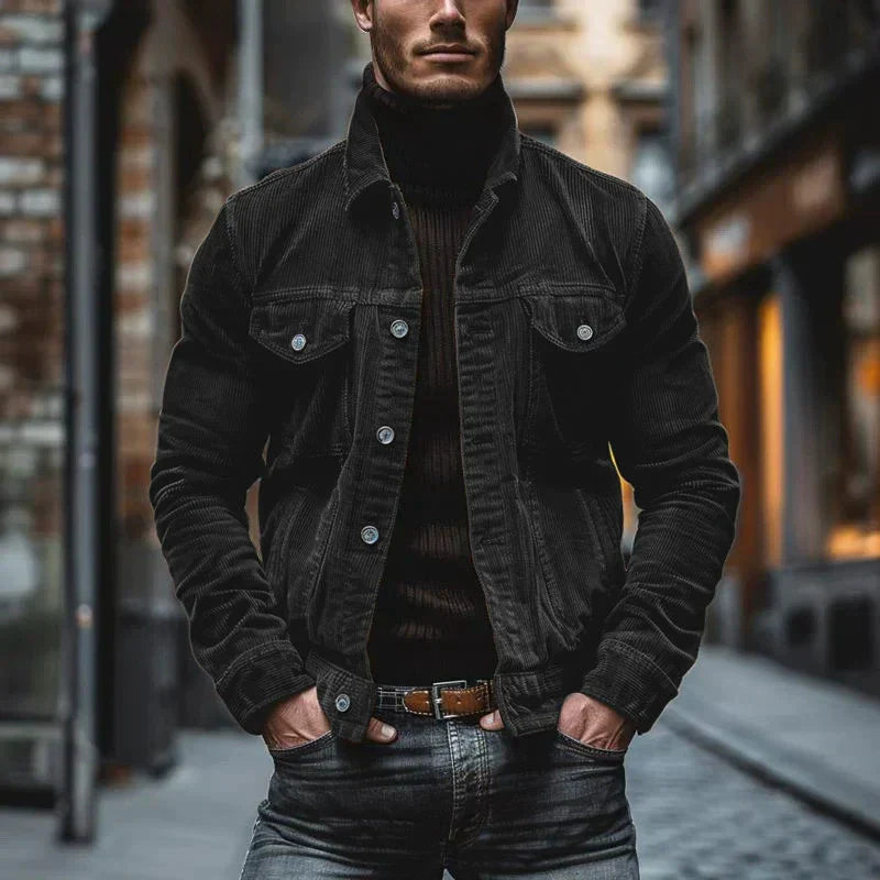 Troy | Retro-Cordjacke