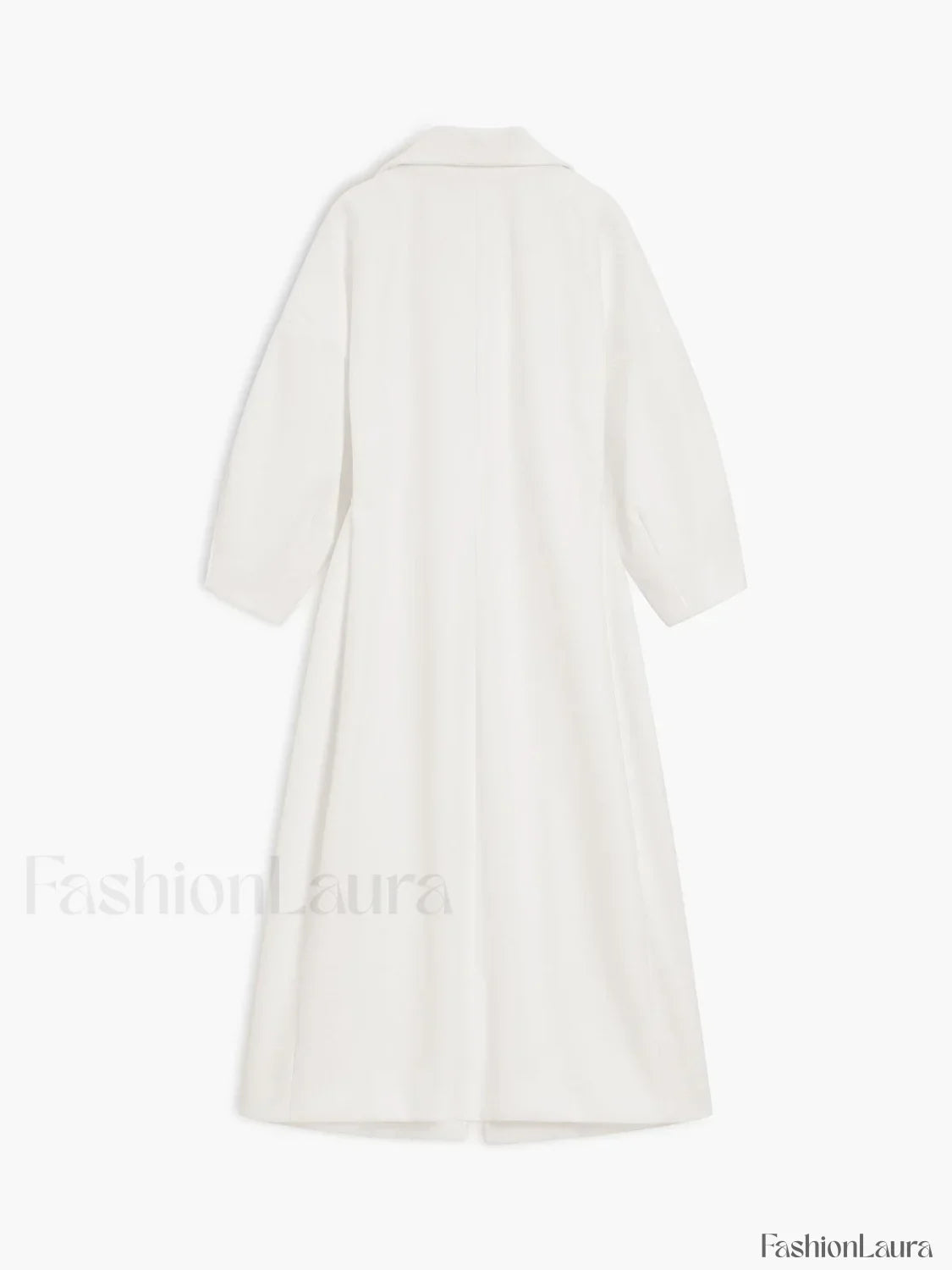 Claiza | Zeitloser Wickelmantel mit Ballonärmeln