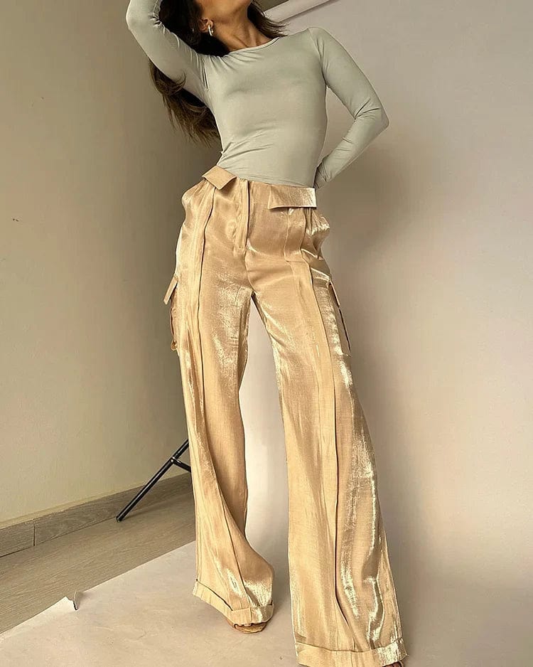 Livia | Bequemes Hose und GRATIS Top HEUTE! - Pant Sets - S