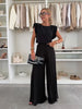 Klea | Chic Plissee Palazzo & Top Set