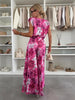 Klea | Chic Plissee Palazzo & Top Set