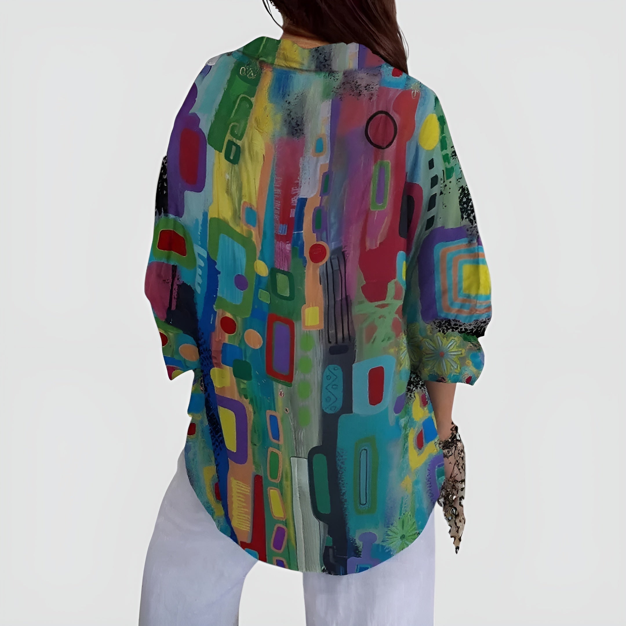 Ednie | Artistic Langarm-Top