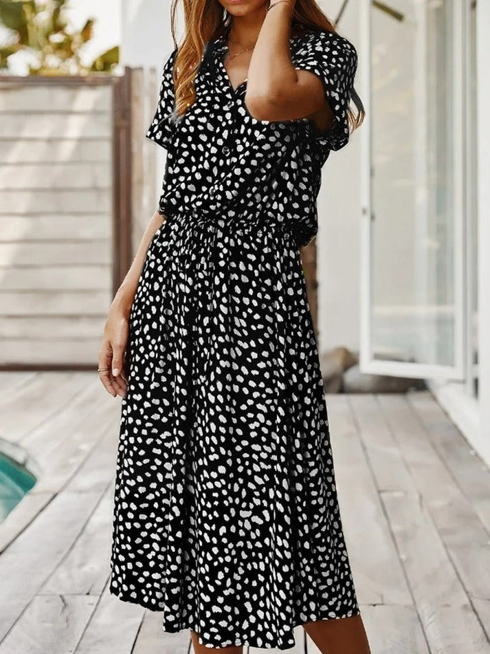 Maybelle | V-Ausschnitt-Kleid
