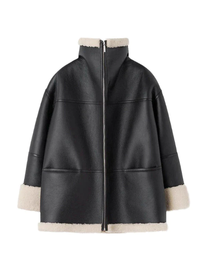Sylvia | N1 Warmer Pelzmantel - S