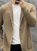 Leandro™ – Herren Strickset für Alltag und Komfort - Khaki / M