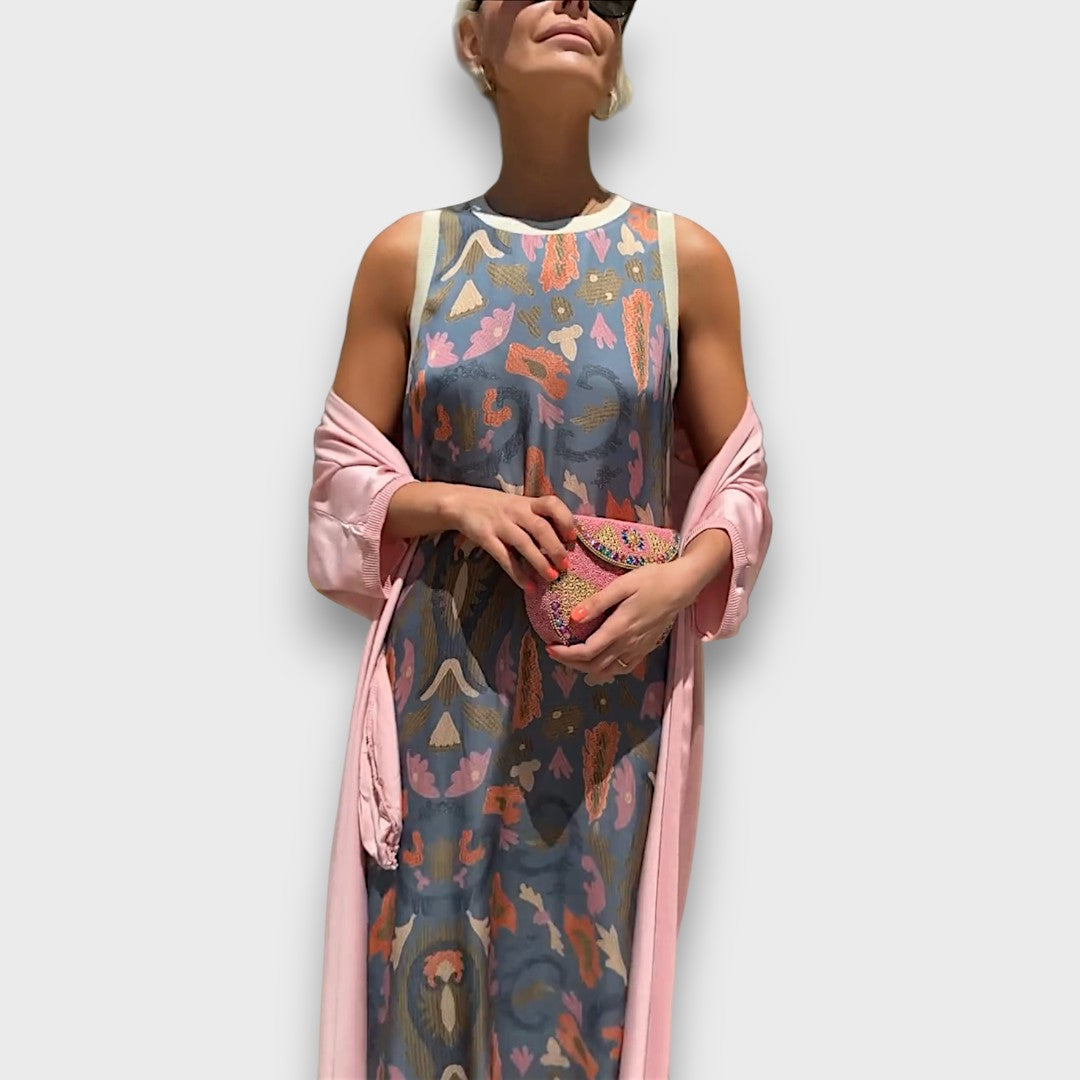 Alora™ | Maxikleid mit Strickjacke für den perfekten Look